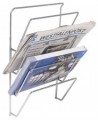 laikraščių laikiklis, stovelis laikraščiams, metalinis stovelis žurnalams, pakabinamos lenktynėlės, scilis.eu